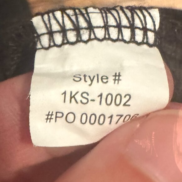 Mizzen Main Shirt Mens Small Black Henley Pullover Long Sleeve Stretch Roll Up - Picture 3 of 3